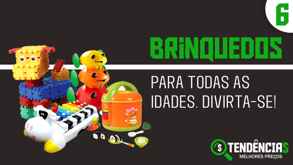 tendencias de brinquedos para criancas e bebes desconto amazon