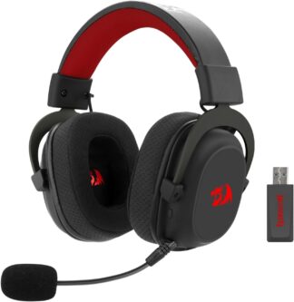 Headset Gamer Redragon Zeus Pro H510-PRO Sem Fio 7.1 Preto