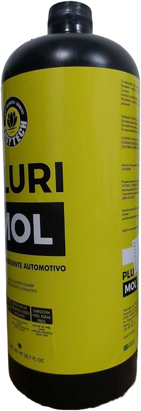 Super Detergente Automotivo Easytech Pluri Mol 1,5L Concentrado 3 Super Detergente Automotivo Easytech Pluri Mol 1,5L Concentrado - Imagem 3