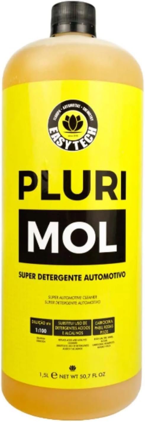 Super Detergente Automotivo Easytech Pluri Mol 1,5L Concentrado 1 Super Detergente Automotivo Easytech Pluri Mol 1,5L Concentrado