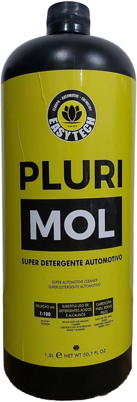 Super Detergente Automotivo Easytech Pluri Mol 1,5L Concentrado 5 Super Detergente Automotivo Easytech Pluri Mol 1,5L Concentrado - Imagem 5