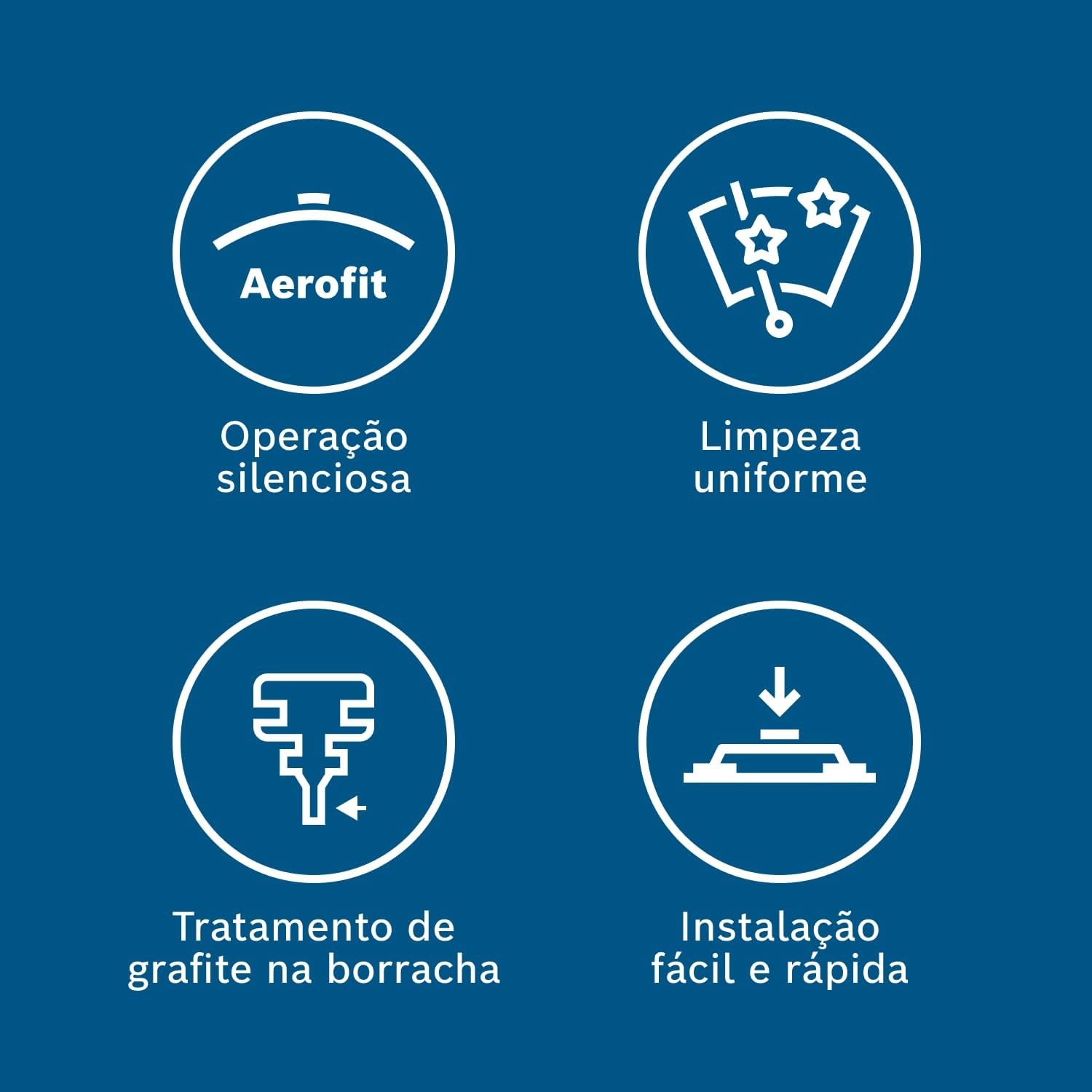 Bosch SD6 Aerofit - Jogo de Palhetas Dianteiras para Onix e Prisma 3 Bosch SD6 Aerofit - Jogo de Palhetas Dianteiras para Onix e Prisma - Imagem 3