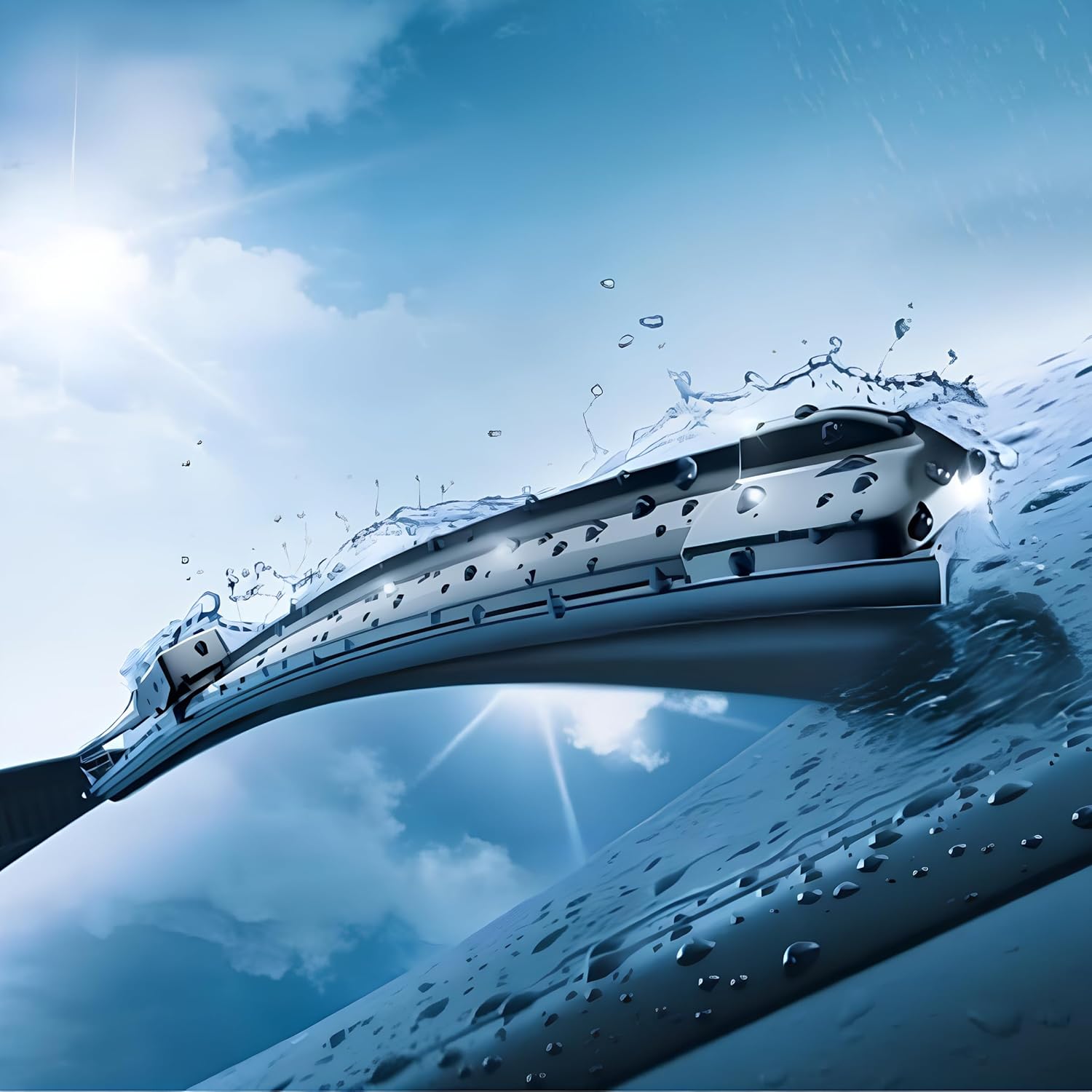 Par Palheta Limpador Bosch Hyundai Creta 2017 a 2020 Silicone 5 Par Palheta Limpador Bosch Hyundai Creta 2017 a 2020 Silicone - Imagem 5