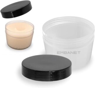 Recipiente Genérico Pote 300ml Natural Redondo Tampa PP