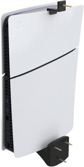 Suporte Peko 3D-522 Preto para Parede Compatível com PlayStation 5 Slim