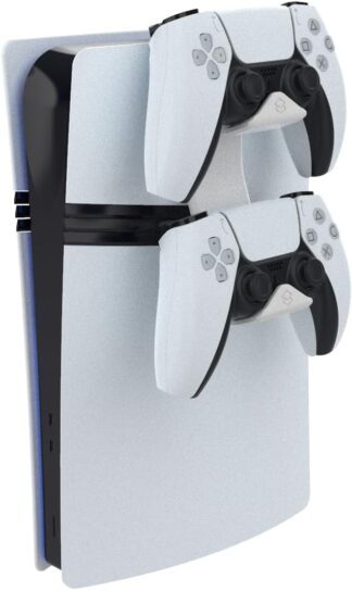 Suporte Lateral Peko 1272 para Controle PS5 Organizador Branco