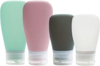 Conjunto de 3 Frascos de Silicone Generic TJVoun8716875899G Viagem