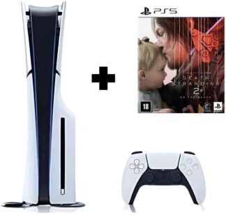 Console PS5 Genérico Slim 1TB com Drive + Death Stranding 2