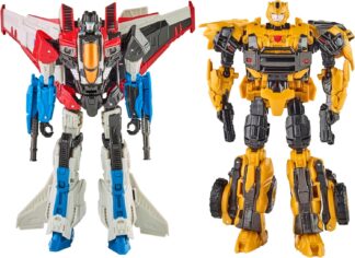 Transformers Hasbro F0383 Bumblebee e Starscream 2-Pack 6.5"
