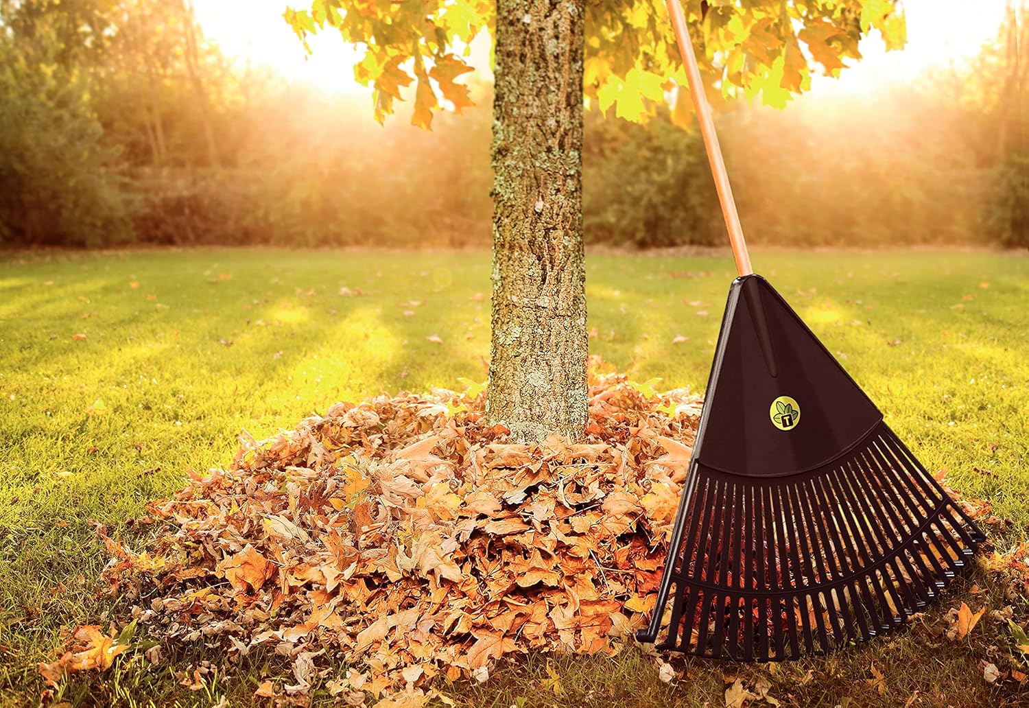 Vassoura para Jardim Cadplas Modelo 1 com Cabo de Madeira 120 cm 2 Vassoura para Jardim Cadplas Modelo 1 com Cabo de Madeira 120 cm - Imagem 2