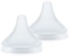 Kit 2 Bicos Silicone Nuk Perfect Match Fluxo Lento para Mamadeira