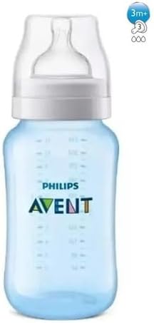 Kit Mamadeira Philips Avent Anti-Colic Azul 125ml 260ml 330ml 3 Kit Mamadeira Philips Avent Anti-Colic Azul 125ml 260ml 330ml - Imagem 3