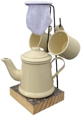 Kit Café Gourmet Genérico Cafeteiras Turcas Coador e Canecas 7 Kit Café Gourmet Genérico Cafeteiras Turcas Coador e Canecas - Imagem 7