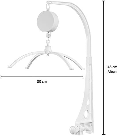 Móbile de Berço Sleep Baby Musical e Giratório Elefantinho Azul 5 Móbile de Berço Sleep Baby Musical e Giratório Elefantinho Azul - Imagem 5