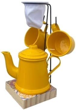 Kit Café Gourmet Genérico Cafeteiras Turcas Coador e Canecas 5 Kit Café Gourmet Genérico Cafeteiras Turcas Coador e Canecas - Imagem 5