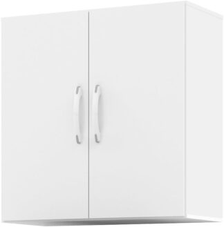 Armário Aéreo Genérico Modelo 1 com 2 Portas Branco Multiuso