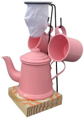 Kit Café Gourmet Genérico Cafeteiras Turcas Coador e Canecas 6 Kit Café Gourmet Genérico Cafeteiras Turcas Coador e Canecas - Imagem 6