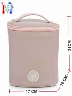 Porta Mamadeira Lequiqui Napoli Térmico Cinza Claro 2020 2 Porta Mamadeira Lequiqui Napoli Térmico Cinza Claro 2020 - Imagem 2