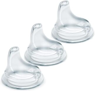 Kit 3 Bicos de Silicone para Copo de Treinamento Antivazamento