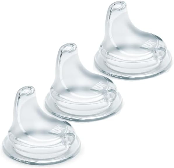 Kit 3 Bicos de Silicone para Copo de Treinamento Antivazamento 1 Kit 3 Bicos de Silicone para Copo de Treinamento Antivazamento