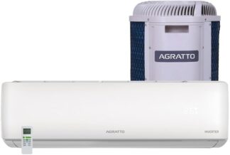 Ar Condicionado Split Agratto Liv 9.000 BTU Quente e Frio Inverter