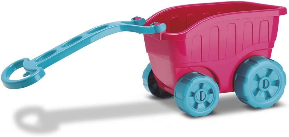 Carriola Divertoys Praia Pink com Acessórios de Brinquedo 3 Carriola Divertoys Praia Pink com Acessórios de Brinquedo - Imagem 3