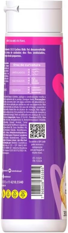 Condicionador Salon Line SOS Cachos Kids Super Óleos 300ml 3 Condicionador Salon Line SOS Cachos Kids Super Óleos 300ml - Imagem 3
