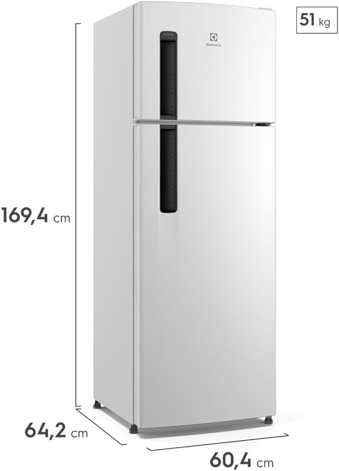 Geladeira Electrolux TF38 Frost Free 320L Duplex Branca 220V 2 Geladeira Electrolux TF38 Frost Free 320L Duplex Branca 220V - Imagem 2