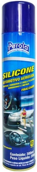 Silicone Aerossol Perola 300ml Modelo 101201 200g