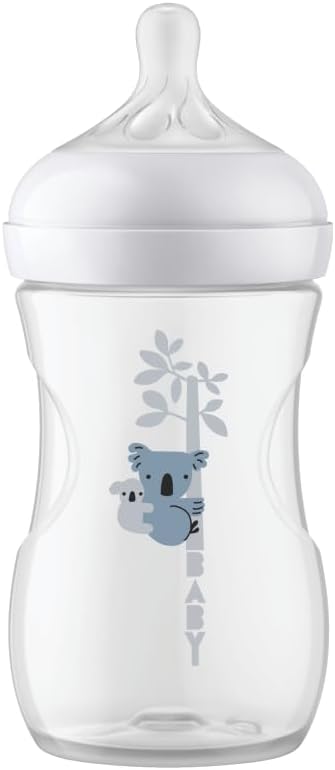 Kit Mamadeira Philips Avent Pétala 260ml Estampa Animais 2 Un 3 Kit Mamadeira Philips Avent Pétala 260ml Estampa Animais 2 Un - Imagem 3