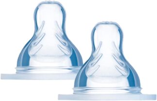 Bico Mamadeira MAM Fluxo Rápido Número 3 4 Meses Duplo