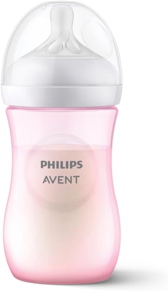 Kit Mamadeiras Philips Avent Pétala Natural Response Rosa SCD838 4 Kit Mamadeiras Philips Avent Pétala Natural Response Rosa SCD838 - Imagem 4