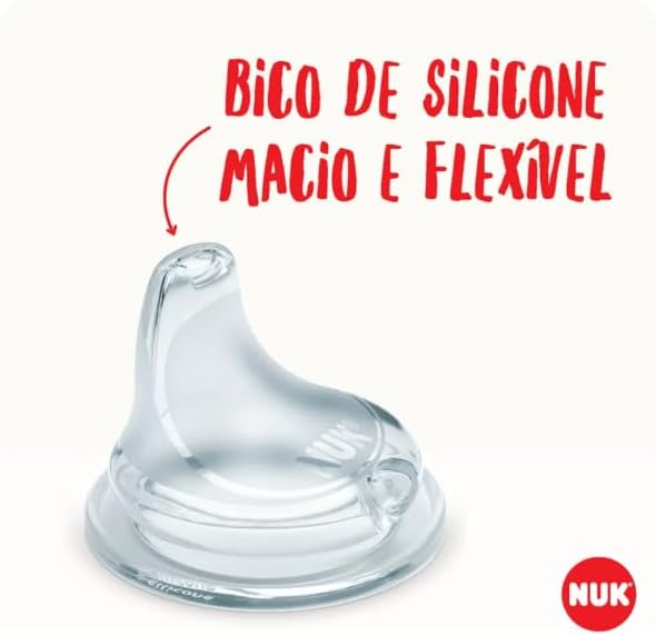 Kit 3 Bicos de Silicone para Copo de Treinamento Antivazamento 3 Kit 3 Bicos de Silicone para Copo de Treinamento Antivazamento - Imagem 3