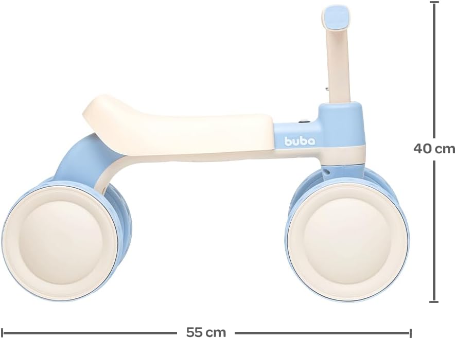 Bicicleta de Equilíbrio Buba com Som Azul para Coordenação 6 Bicicleta de Equilíbrio Buba com Som Azul para Coordenação - Imagem 6