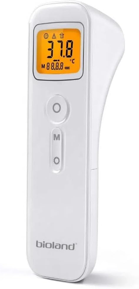 Termômetro Bioland Ouvido e Testa Infravermelho Medição Rápida 1 Termômetro Bioland Ouvido e Testa Infravermelho Medição Rápida