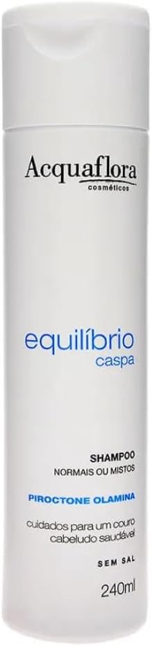 Shampoo Acquaflora 7439 Equilíbrio Caspa Raiz Oleosa 120ml