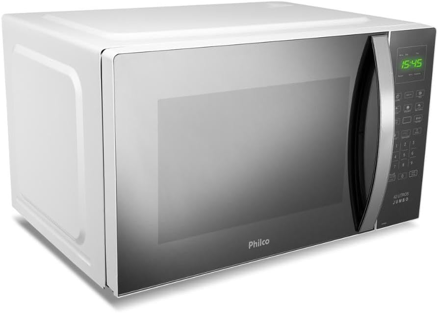Micro-ondas Philco PMO42EB 42L 1560W Tira Odor Prata 220V 8 Micro-ondas Philco PMO42EB 42L 1560W Tira Odor Prata 220V - Imagem 8