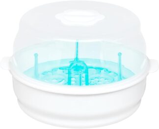 Esterilizador Mamadeiras Buba 16984 Para Micro-ondas Seguro Prático