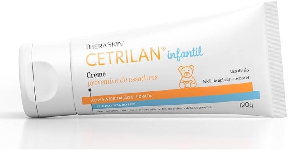 Creme Preventivo de Assaduras Cetrilan Theraskin 120g 6 Creme Preventivo de Assaduras Cetrilan Theraskin 120g - Imagem 6