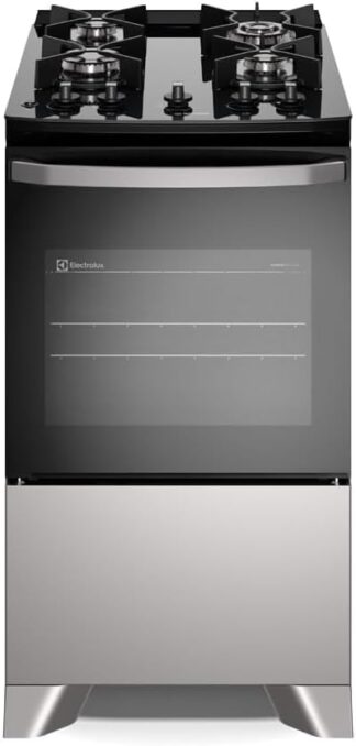 Fogão 4 Bocas Electrolux Efficient FE4GG Mesa Vidro Tripla Chama