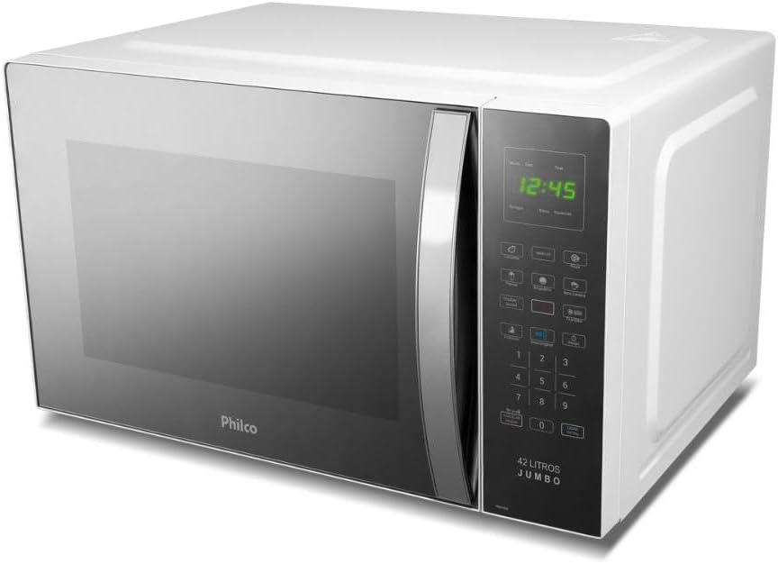 Micro-ondas Philco PMO42EB 42L 1560W Tira Odor Prata 220V 5 Micro-ondas Philco PMO42EB 42L 1560W Tira Odor Prata 220V - Imagem 5
