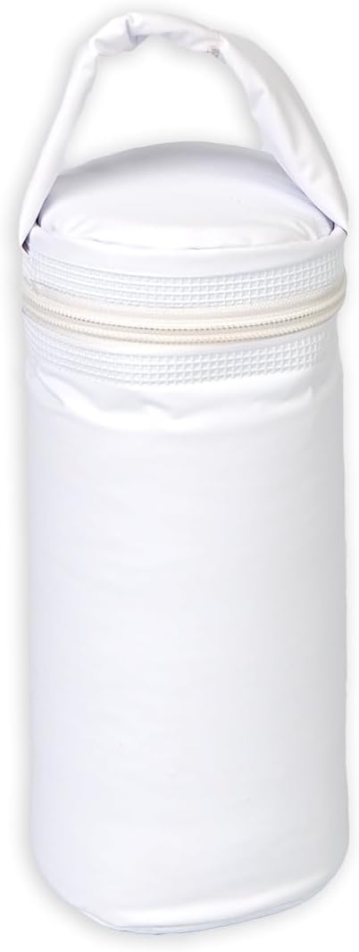 Porta Mamadeira Térmico Bebê 1 Litro Impermeável Branco 1 Porta Mamadeira Térmico Bebê 1 Litro Impermeável Branco