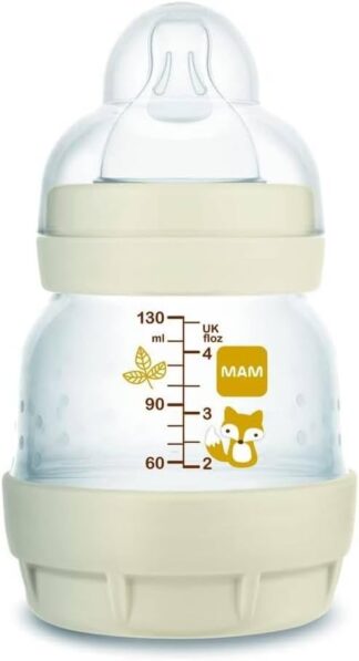Mamadeira MAM Easy Start 130ml Anticólica Neutra 0+ Meses