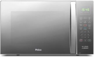 Micro-ondas Philco PMO42EB 42L 1560W Tira Odor Prata 220V