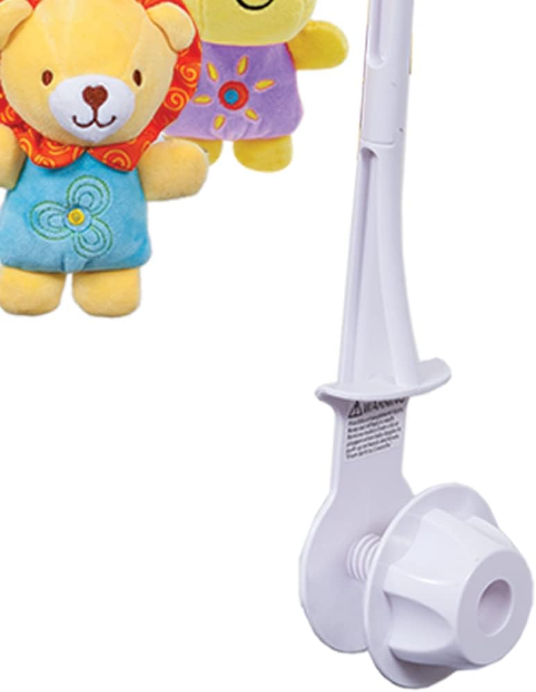 Móbile Musical Safari Buba para Berço de Bebê com Canção 3 Móbile Musical Safari Buba para Berço de Bebê com Canção - Imagem 3