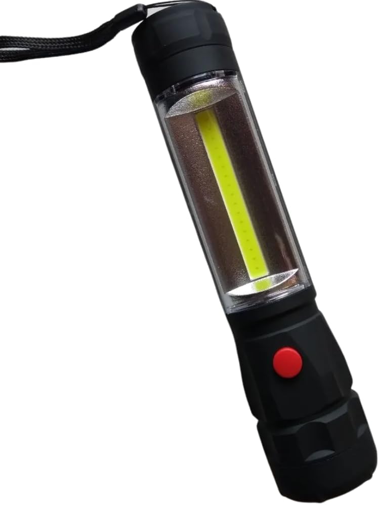 Lanterna LED Magnética Bastão 2 em 1 para Camping e Emergência 1 Lanterna LED Magnética Bastão 2 em 1 para Camping e Emergência