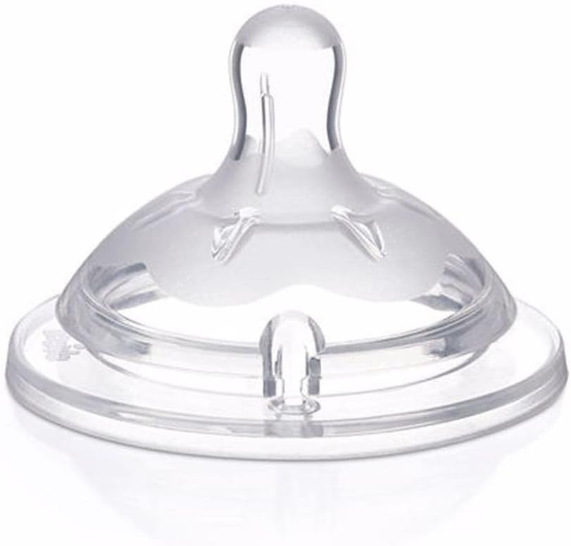 Bico de Mamadeira Chicco Fluxo Ajustável 4m+ Silicone 2 Unid 3 Bico de Mamadeira Chicco Fluxo Ajustável 4m+ Silicone 2 Unid - Imagem 3