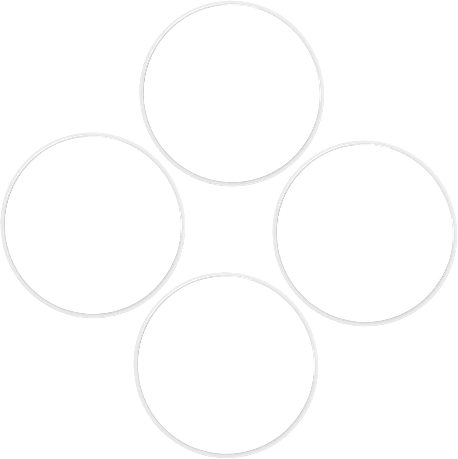 Protetor de Roda Acouto Aro 20 em Alumínio Branco 4 Peças 2 Protetor de Roda Acouto Aro 20 em Alumínio Branco 4 Peças - Imagem 2