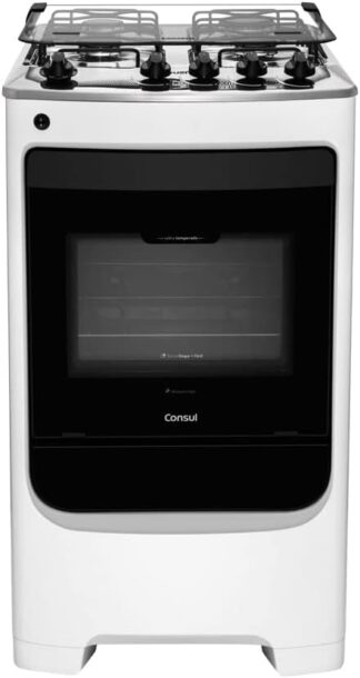 Fogão 4 Bocas Consul CFO4NAB Branco com Acendimento Automático