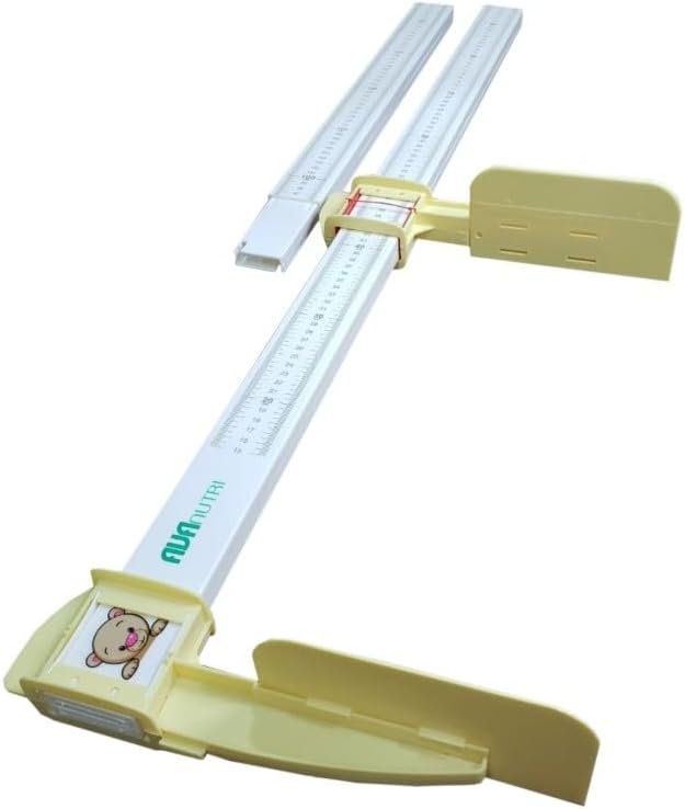 Infantômetro Avanutri Estadiômetro Infantil Portátil Amarelo 1 Infantômetro Avanutri Estadiômetro Infantil Portátil Amarelo